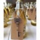 SHUNING 50pcs Favores de la boda esqueleto abrelatas de botella con Escort tarjeta de la etiqueta y la cuerda para invitados 