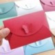 Zhi Jin 100pcs Mini mariposa carta sobres tarjeta de visita caso titular tarjeta de felicitación sobre Set de regalo para bod