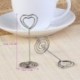 Portanotas de Gespout en forma de corazón con pinza para bodas, 10 unidades Heart-1 talla única