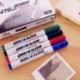 12pcs Rotuladores Tablero Blanco de la Pluma de Marcador de Pizarra Dry-Erase