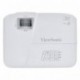 ViewSonic PA503W Proyector WXGA DLP, 1280 x 800, 3.600 ANSI lumens, contraste 22.000:1, 16:10, HDMI, 2W , color blanco