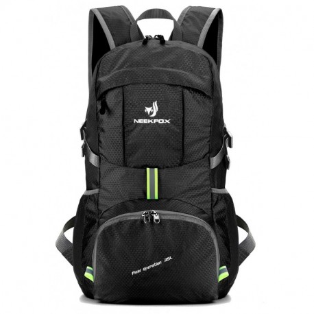 NEEKFOX Mochila Ligera y compacta para Viaje, Excursionismo o Uso Diario, Mochila para Acampar Plegable de 35 L, Mochila Depo