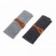 NUOLUX 2pcs Roll Up Felt lápiz titular de la pluma organizadores escuela estacionaria suministros bolsa bolsa de almacenamien