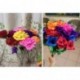 gespout Color zerkni ttertes Papel DIY handgemachtes material Flores de papel Papel Stieg telescópico Papel crepé decoración,