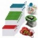 OUNONA Bolsas Compra Reutilizables Ecológicas Bolsa de Malla para Almacenamiento Fruta Verduras Juguetes Lavable y Transpirab