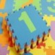 Jiyaru 10 PCS Infantil Alfombra Puzzle para Niños Manta De Espuma De Suelo Números Para Niños Número De Mat Educación Juguete