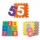 Jiyaru 10 PCS Infantil Alfombra Puzzle para Niños Manta De Espuma De Suelo Números Para Niños Número De Mat Educación Juguete