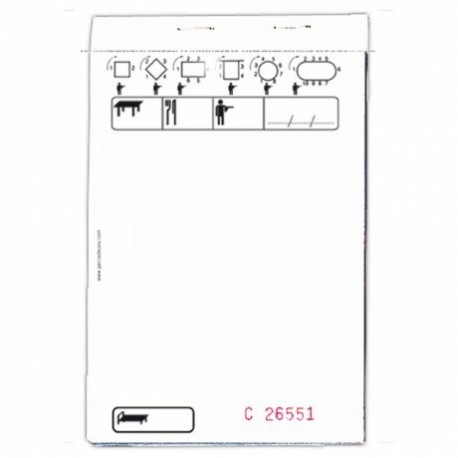 Bloc Comandas 50 hojas 10x15cm - 10 talonarios Duplicado 