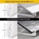 Elekin Laptop Stand, Plegable Ordenador Portátil Ajustable Soporte para/Notebook / macbook Air/macbook Pro/Portátiles con 11-