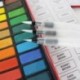 Puntas variadas para acuarelas, 3 piezas y 24 colores surtidos