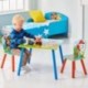 Paw Patrol Conjunto Infantil de Mesa y Dos Sillas, Madera,, 63x63x52.5 cm