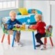 Paw Patrol Conjunto Infantil de Mesa y Dos Sillas, Madera,, 63x63x52.5 cm