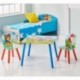 Paw Patrol Conjunto Infantil de Mesa y Dos Sillas, Madera,, 63x63x52.5 cm