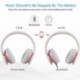 LOBKIN Auriculares de Diadema Bluetooth Inalámbrico con Micrófono y manos libres integrado. Plegables, y compatibles con todo