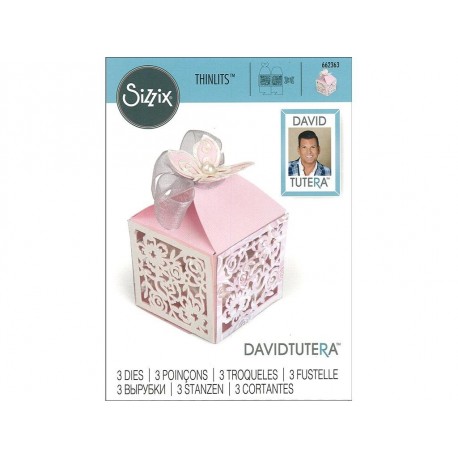 Sizzix Troquel, Caja sorpresas mariposa , Metal,