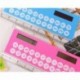 Ruikey Creative 10 cm Mini regla de plástico LCD Display Digital Calculator 2 en 1 portátil portátil de la calculadora de los