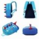 DafenQ 3D Dinosaurio Mochila Infantil Niño Mochilas Escolares Juveniles Dinosaurio Patrón Animales Guardería Mochila viaje bo