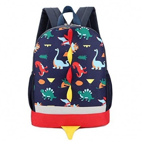 DafenQ 3D Dinosaurio Mochila Infantil Niño Mochilas Escolares Juveniles Dinosaurio Patrón Animales Guardería Mochila viaje bo