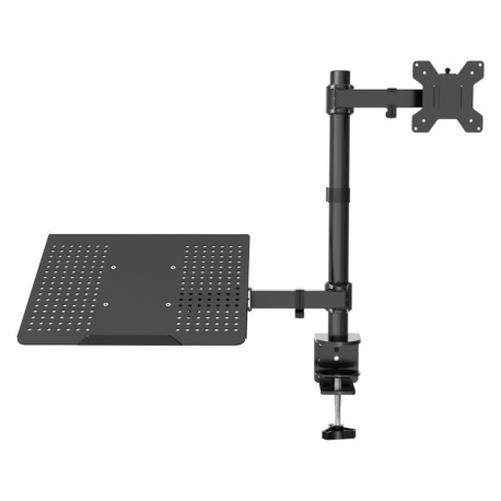 1home – Sargento para portátil Soporte para portátil Monitor de Brazo de Escritorio Soporte Totalmente Ajustable 13"-27"