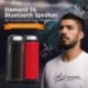 Tronsmart T6 Altavoz Bluetooth, 25W 360° Sonido Grave Subwoofer con 15 Horas de Reproducción Continua Manos Libres Inalámbric