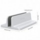 OMOTON Soporte Vertical Portátil, Movilble Soporte Laptop de Aluminio para Macbook Air/Pro, ASUS, Lenovo, Todos Portátiles y 