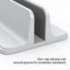 OMOTON Soporte Vertical Portátil, Movilble Soporte Laptop de Aluminio para Macbook Air/Pro, ASUS, Lenovo, Todos Portátiles y 
