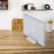 OMOTON Soporte Vertical Portátil, Movilble Soporte Laptop de Aluminio para Macbook Air/Pro, ASUS, Lenovo, Todos Portátiles y 