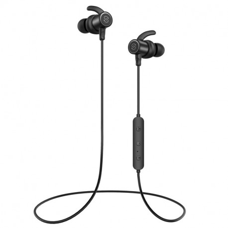 Auriculares Bluetooth 4.1SoundPEATS Cascos Deportivos Magnéticos In-ear Inalámbricos con Mic, Resistente al Agua IPX6, Duraci