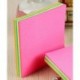 fabl Crew Fácil creativo Sticky Note Cube Notas Adhesivas Mensaje de Convenience Pegatinas Pegatinas Neon Colores 76 * 76 mm 