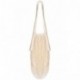 Bolsa de la compra resistente y reutilizable, de la marca Bailuoni, blanco, Mango largo