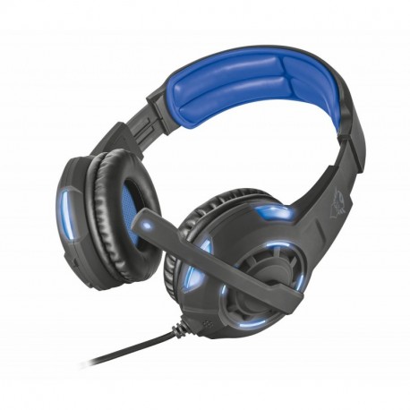 Trust GXT 350 Radius - Auriculares Gaming con conexión USB, Surround 7.1, Color Negro