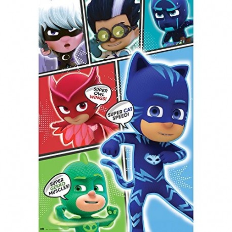 Grupo Erik Editores Poster Pj Masks 1
