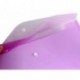 Xiaoyu 12PCS impermeabilizan el sobre polivinílico transparente con el cierre a presión del botón, carpeta del sobre del proy