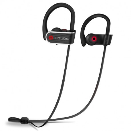 Hbuds Auriculares Inalambricos Bluetooth Deportivos 4.1 H1 con Micrófono y Cancelación de Ruido y Impermeables IPX7 para Hace