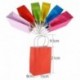 30pcs Bolsas Papel Kraft Multicolor con Asas para Regalos Navidad Fiesta Compras Alimentos 21 * 15 * 8cm 6 colores