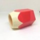 Laat Portalápices con forma de lápiz – Organizador para la oficina y el hogar 10,5 x 7,5cm rojo