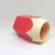 Laat Portalápices con forma de lápiz – Organizador para la oficina y el hogar 10,5 x 7,5cm rojo