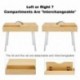 LANGRIA Escritorio Grande Moderno con 2 Cajones y 2 Compartimentos Estructura Resistente con 4 Patas Metálicas Mesa de Ordena