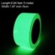 EEFUN Cinta Luminosa Glow in the Dark, Cinta Autoadhesiva Tape Fluorescente, Etiqueta de Seguridad, Cinta Impermeable para De