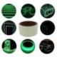 EEFUN Cinta Luminosa Glow in the Dark, Cinta Autoadhesiva Tape Fluorescente, Etiqueta de Seguridad, Cinta Impermeable para De
