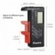 Comprobador de pilas, Preciva Battery Tester digital profesional para AAA, AA, C, D, 1.5V, batería de 9V y pilas de botón,Pre