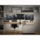 PUTORSEN® Soporte de Tres Brazo de Escritorio Ajustable, para Pantalla de Monitor de TV, LCD y computadora de13-27", con Capa