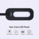 AUKEY Lámpara de Pie Regulable con Perilla de Control de Brillo y Cuello Flexible, Lámpara LED Cuidado de Ojos, Luz Blanca Na