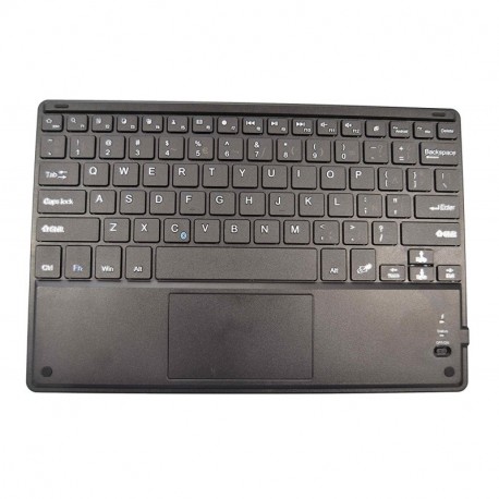 Theoutlettablet® Teclado Bluetooth inalambrico para Tablet Samsung Galaxy Tab A 2016 10.1" con Letra Ñ en español y Touchpa