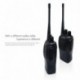 walkie talkie, BF-888S transceptor recargable 16 Canales, UHF 400-470 MHz, 105 CDCSS, Alcance de hasta 6 km VHF / UHF FM 5W, 