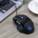 QueenDer Ratón Gaming Versión Ratones Gaming Profesional con Cable USB Gaming Mouse Óptico, 4 dpi Adjustables y 7 Botón Compa