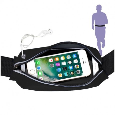oraele deportivo Cinturón Riñonera unidad Cinturón Cintura Bolsa Running Belt para guardar MP3 Player, llave, iPhone 6S, Sams