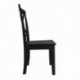 Furniture 247 - Silla de comedor, negro