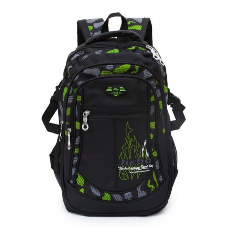 Mochila niños mochila para chicos Mochila escolares niño mochilas escolares bolsos de escuela para niños Green 