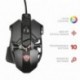 Trust GXT 138 X-Ray - Ratón Gaming Iluminado RGB con 10 Botones programables, Negro